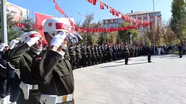 Ağrı'da Cumhuriyetin 102. Yılı Töreni