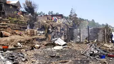 Kongo'da yangın felaketi: 14 ölü