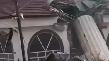 Ankara'da Minare Devrildi