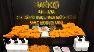 Antalya'da Uyuşturucu Operasyonları: 46 Şüpheli Yakalandı