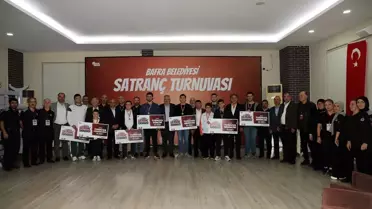 Bafra'da 5. Geleneksel Satranç Turnuvası Tamamlandı