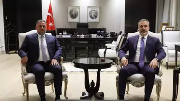 Hakan Fidan, Irak Lideri Hançer'i Kabull etti