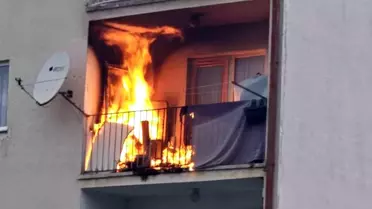 Kastamonu'da Yangın Paniği