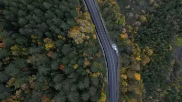 Ahmetusta Geçidi'nde Sonbahar Güzelliği