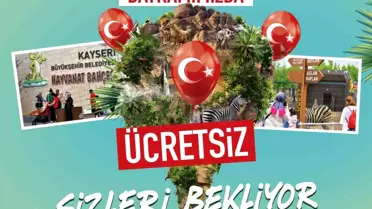 Cumhuriyet Bayramı'nda Hayvanat Bahçesi Ücretsiz Ziyarete Açılıyor