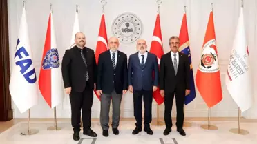 Elazığ Ticaret Borsası'nın Bakan Yardımcıları Ziyareti