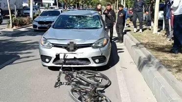 Batman'da otomobil bisikletliye çarptı: ağır yaralı