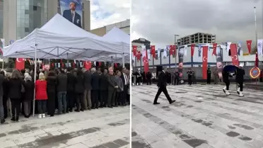 Bayrampaşa'da AK Partili başkanvekiline 29 Ekim töreninde protesto