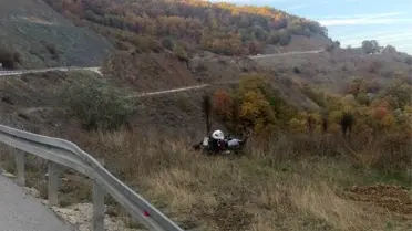 Bilecik'te Motosiklet Kazası: Bir Yaralı