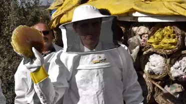 Bitlis'te Karakovan Balı Hasadı