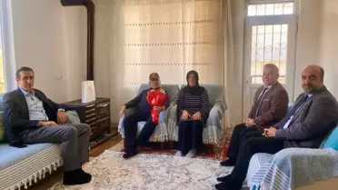 Kaymakam Topsakaloğlu'ndan Gazi Ziyareti