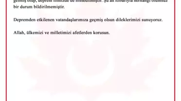 Sındırgı'da 6.1 Büyüklüğünde Deprem
