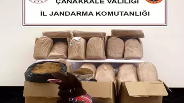 Çanakkale'de Kaçakçılık Operasyonu