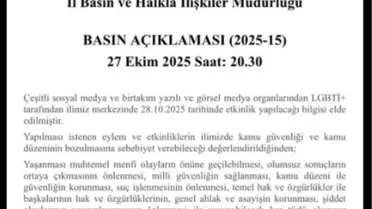 Çanakkale'de LGBTİ Etkinlikleri Yasaklandı