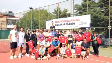 Muğla'da Cumhuriyet Kupası Mix Tenis Turnuvası Düzenlendi