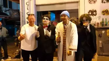 Üstünde imam cübbesi, elinde alkol şişesi! Tepkilerin odağındaki genç serbest bırakıldı