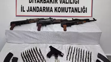 Diyarbakır'da Ruhsatsız Silah Operasyonu