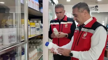 Aydın'da Zirai İlaç Denetimi