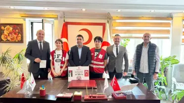 Düzce Fen Lisesi'nden Filistin'e Destek