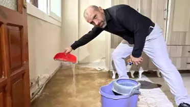 İzmir'de Su Sızıntısı Evleri Yaşanmaz Hale Getirdi