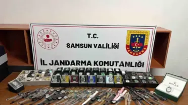 Samsun'da Kaçak Saat Operasyonu