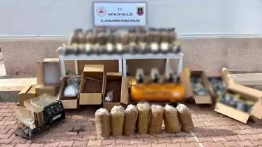 Antalya'da Kaçak Sigara Operasyonu