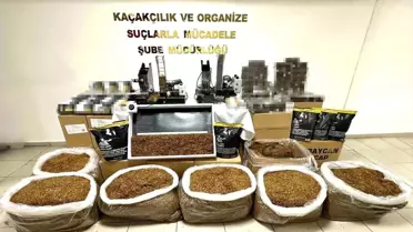Karabük'te Kaçak Tütün Operasyonu