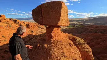 Kars'ta Arizona'yu Anımsatan Kızıl Kayalar