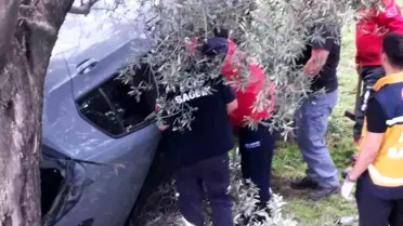 Havran'da Trafik Kazası: 2 Yaralı