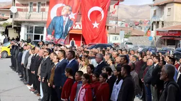 Malatya'nın ilçelerinde Cumhuriyetin 102. yılı kutlanıyor