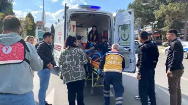 Elazığ'da Minibüs Çarptı, Yaşlı Kadın Yaralandı