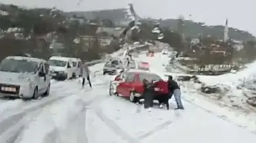 Seydikemer'de Dolu Yağışı Etkili Oldu