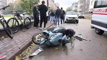 İnegöl'de Motosiklet Kazası