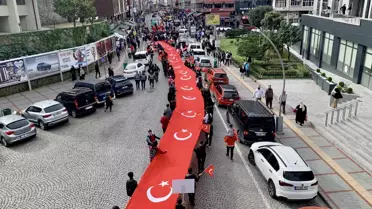 Rize'de 102. Cumhuriyet Bayramı Coşkusu