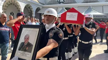 Şehit Emniyet Müdürü Altuğ Verdi'nin babası Mersin'de toprağa verildi