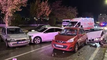 Sivas'ta Zincirleme Kaza: 1 Yaralı