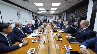 Ticaret Bakanı Bolat, Ürdün'de Sanayi ve Ticaret Bakanı Qudah ile görüştü