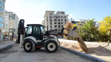 Van'da Cadde Yenileme Çalışmaları Devam Ediyor