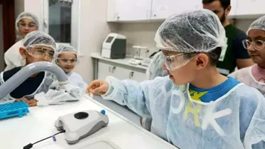 Yeşilay'dan Bilim Merakı Etkinliği