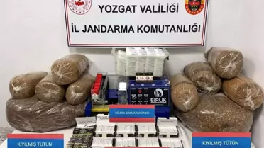 Yozgat'ta Kaçak Tütün Operasyonu