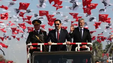 Adana, Mersin, Hatay ve Osmaniye'de Cumhuriyet'in 102. yıl dönümü kutlandı