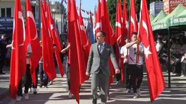 Antalya'nın ilçelerinde 29 Ekim Cumhuriyet Bayramı kutlandı