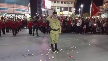 Nazilli'de Coşkulu Fener Alayı