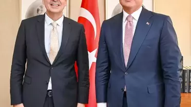 Ersoy, Antalyaspor Başkanı Perçin'i Kabul Etti