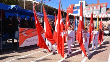 Banaz'da Cumhuriyet Bayramı Coşkuyla Kutlandı
