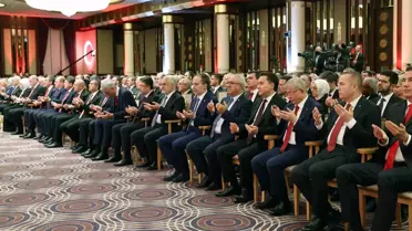 Beştepe'deki 29 Ekim resepsiyonunda dikkat çeken detay! Bahçeli katılmadı