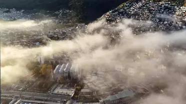 Bursa Güne Sisle Başladı