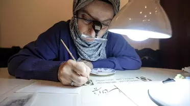 Tahtakale Han'da Geleneksel Sanatlar Sergisi