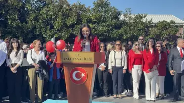 Yalova'da Cumhuriyet Bayramı Coşkusu