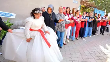 Down Sendromlu Melek'in Gelinlik Hayali Gerçekleşti